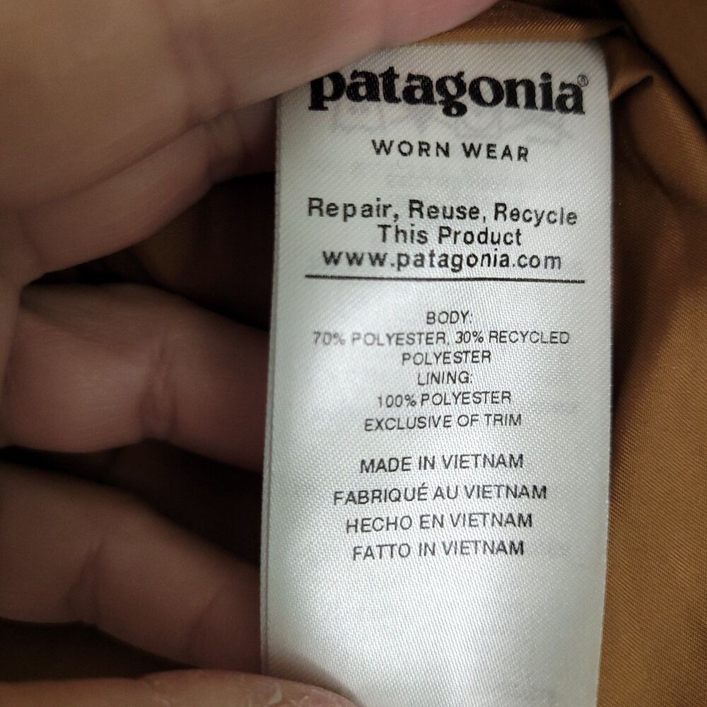 Patagonia Los Gatos Women's Vest S Brown Full Zip - Picture 5 of 13